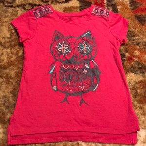 Arizona 3T/4T owl tee